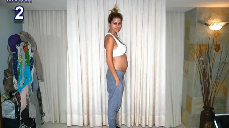 Grossesse : Itinéraire d'une femme enceinte en 9 mois et 1000 photos (Vidéo)