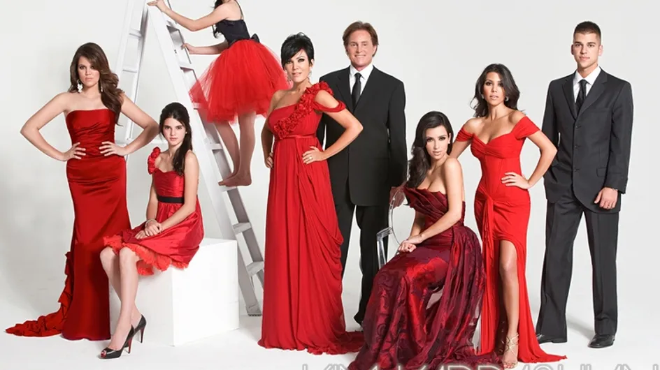 Kim Kardashian : La photo de Noël de 2012 est arrivée ! (Photos)