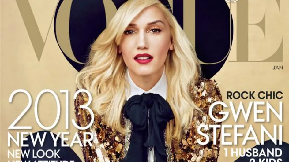 Gwen Stefani : Eblouissante en couverture de Vogue (Photo)