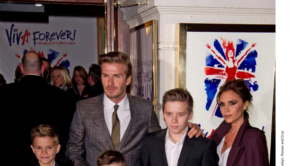 Romeo Beckham sourit pour Burberry, pas comme sa mère (Vidéo)