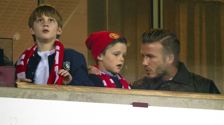 David Beckham : Virée londonienne avec ses fils (Photos)