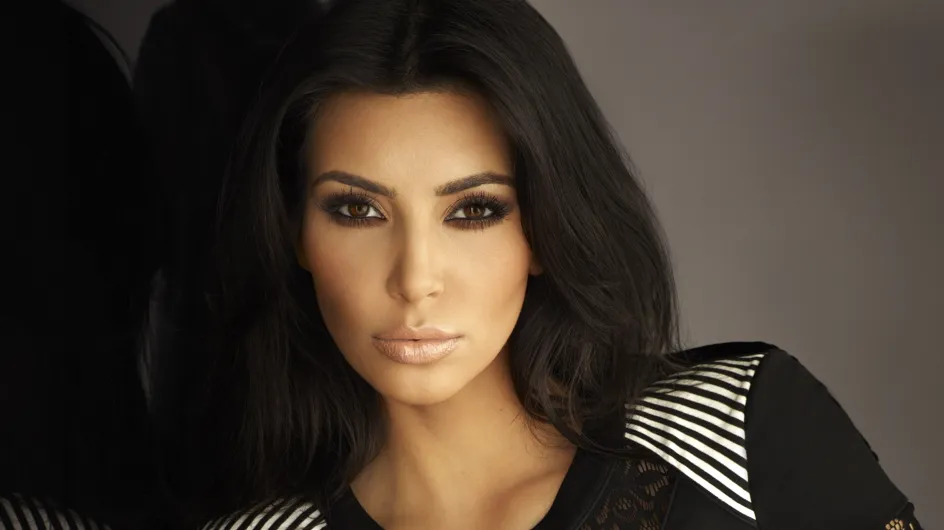 Kim Kardashian : Un relooking façon mamie (Photos)