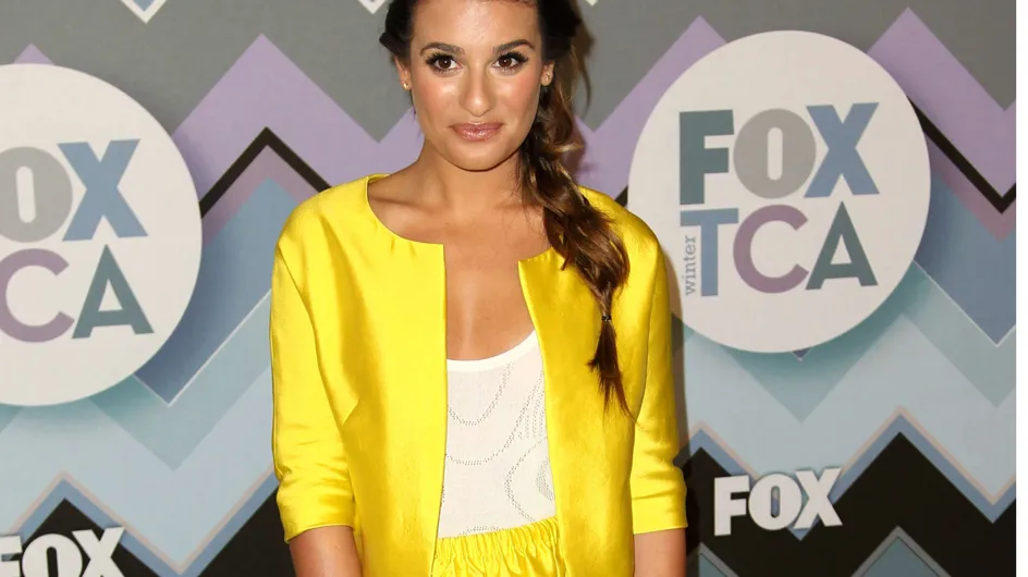 Lea Michele : Comme elle, misez sur le jaune cet hiver ! (Photos)