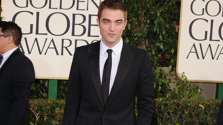 Golden Globes 2013 : Robert Pattinson, chic... mais seul (Photos)