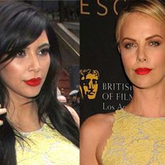 Kim Kardashian vs Charlize Theron : Qui porte le mieux la robe Stella McCartney ? (Photos)