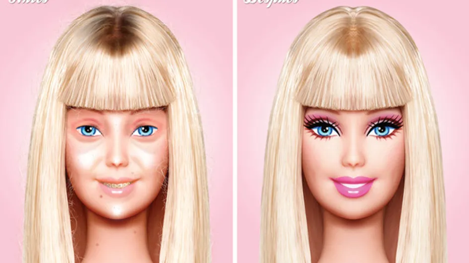 Barbie : Voici à quoi elle ressemblerait sans maquillage !