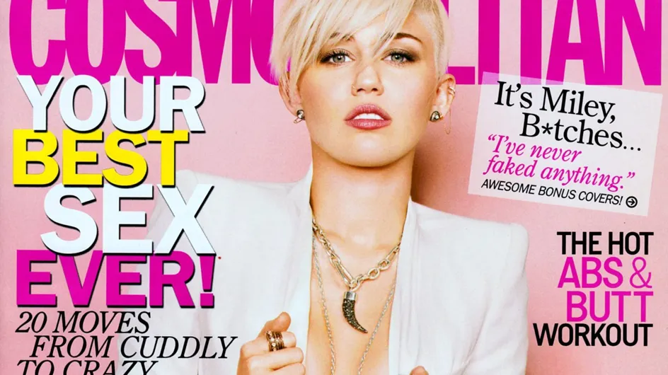 Miley Cyrus : Topless pour un magazine (Photos)