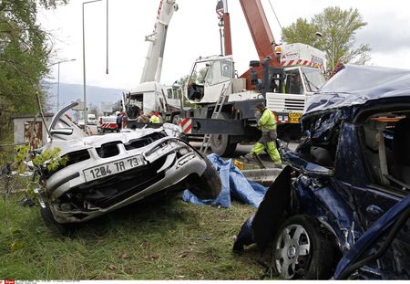 Chambery : Un terrible accident fait 4 morts (Photos)