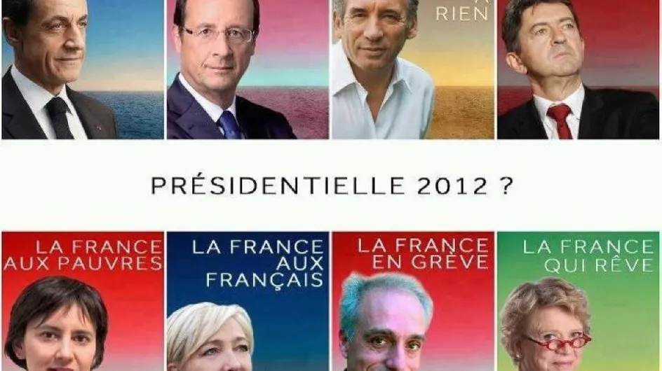 Présidentielle 2012 : Les affiches détournées qui font le buzz ! (Photos)
