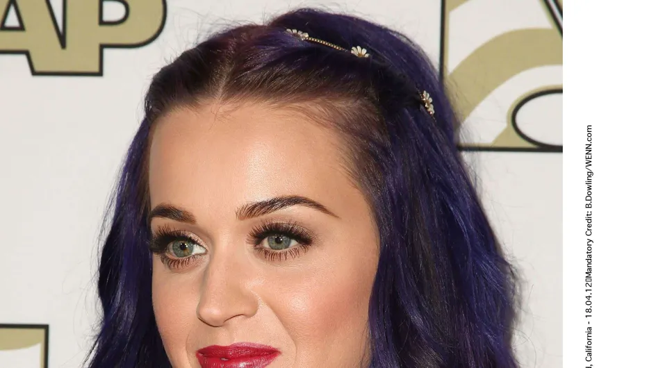 Katy Perry : Encore une nouvelle couleur de cheveux ! (Photos)