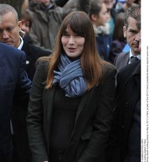 Carla Bruni-Sarkozy : Elle soutient son mari (Photos)
