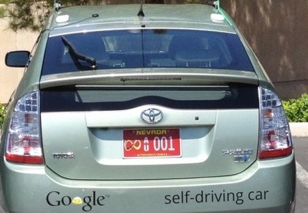 Google Car : La première voiture sans chauffeur !
