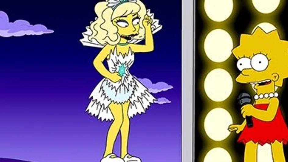 Lady Gaga : Enfin son personnage dans les Simpsons ! (Vidéo)