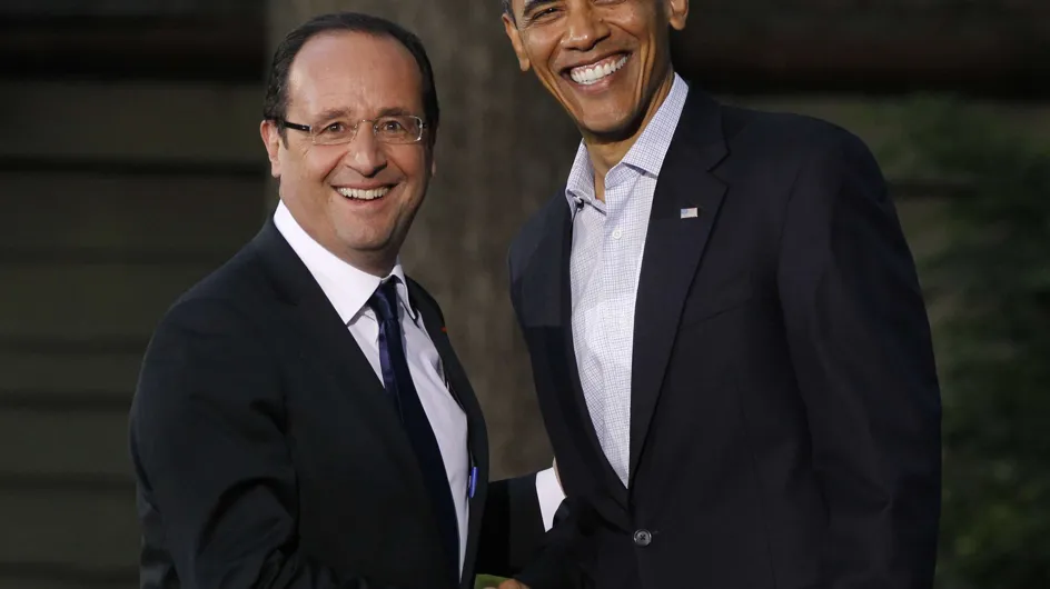 François Hollande : Sa cravate très remarquée au G8