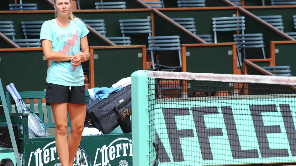 Roland Garros : La tenue sobre et élégante de Maria Sharapova