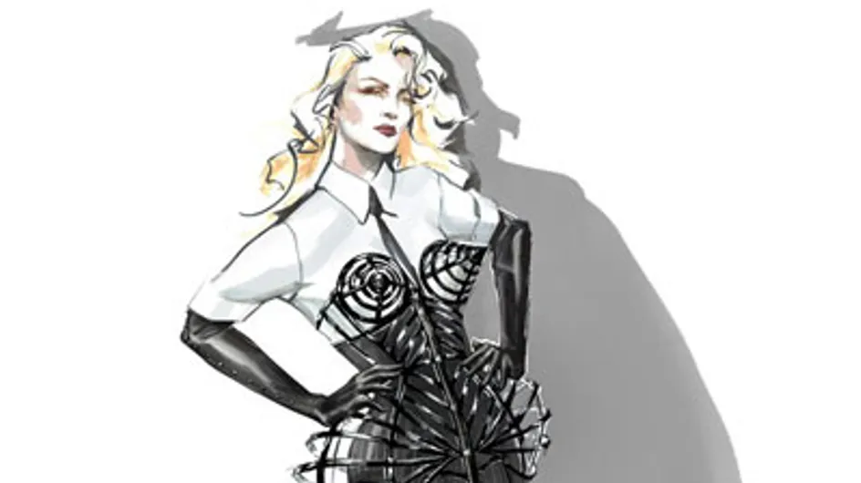 Madonna : Les premières images de ses tenues pour sa nouvelle tournée ! (Photos)