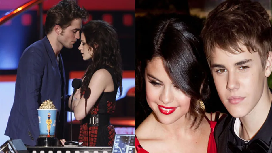 Robert & Kristen vs Justin & Selena : Quel couple pour incarner le twilight érotique ?
