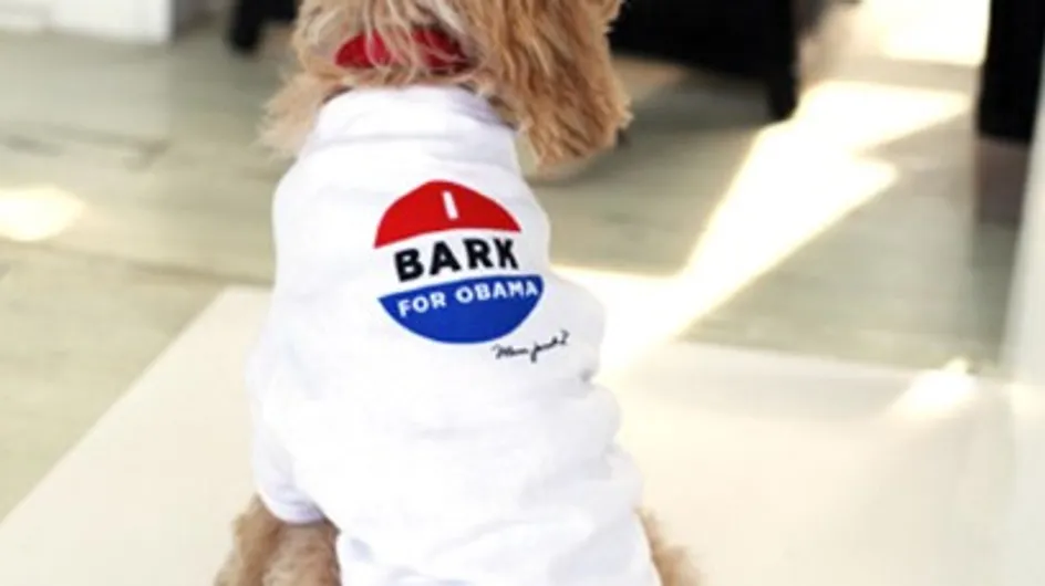 Marc Jacobs : Ses t-shirts pour chiens pro Obama (Photos)