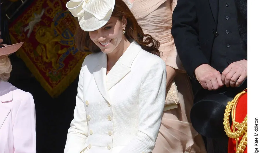 Kate Middleton : Elegante pour la cérémonie de la Jarretière