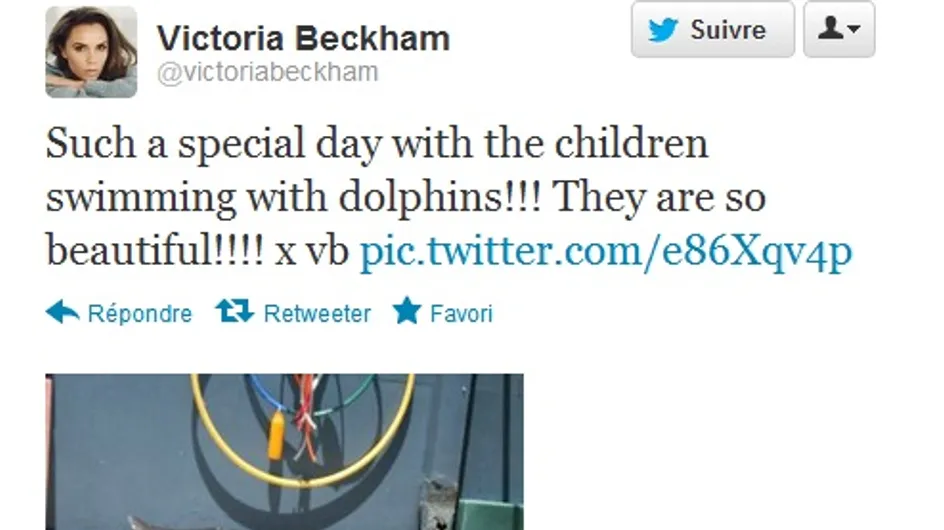 Victoria Beckham : elle sourit !