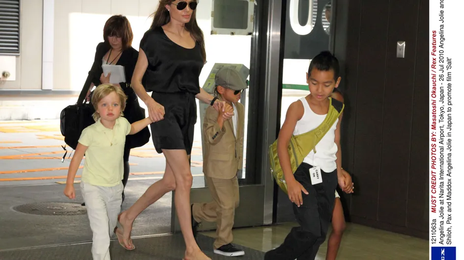 Angelina Jolie : Élever 6 enfants, c’est facile !