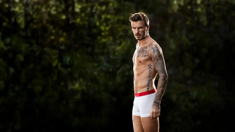 David Beckham : A nouveau en slip pour H&M ! (Photos)