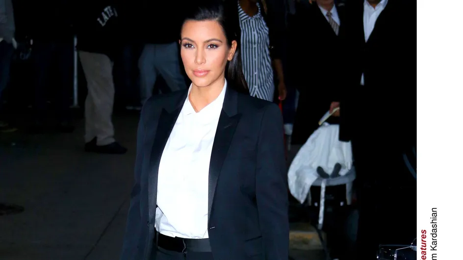 Kim Kardashian : Lingerie sexy pour future maman hot