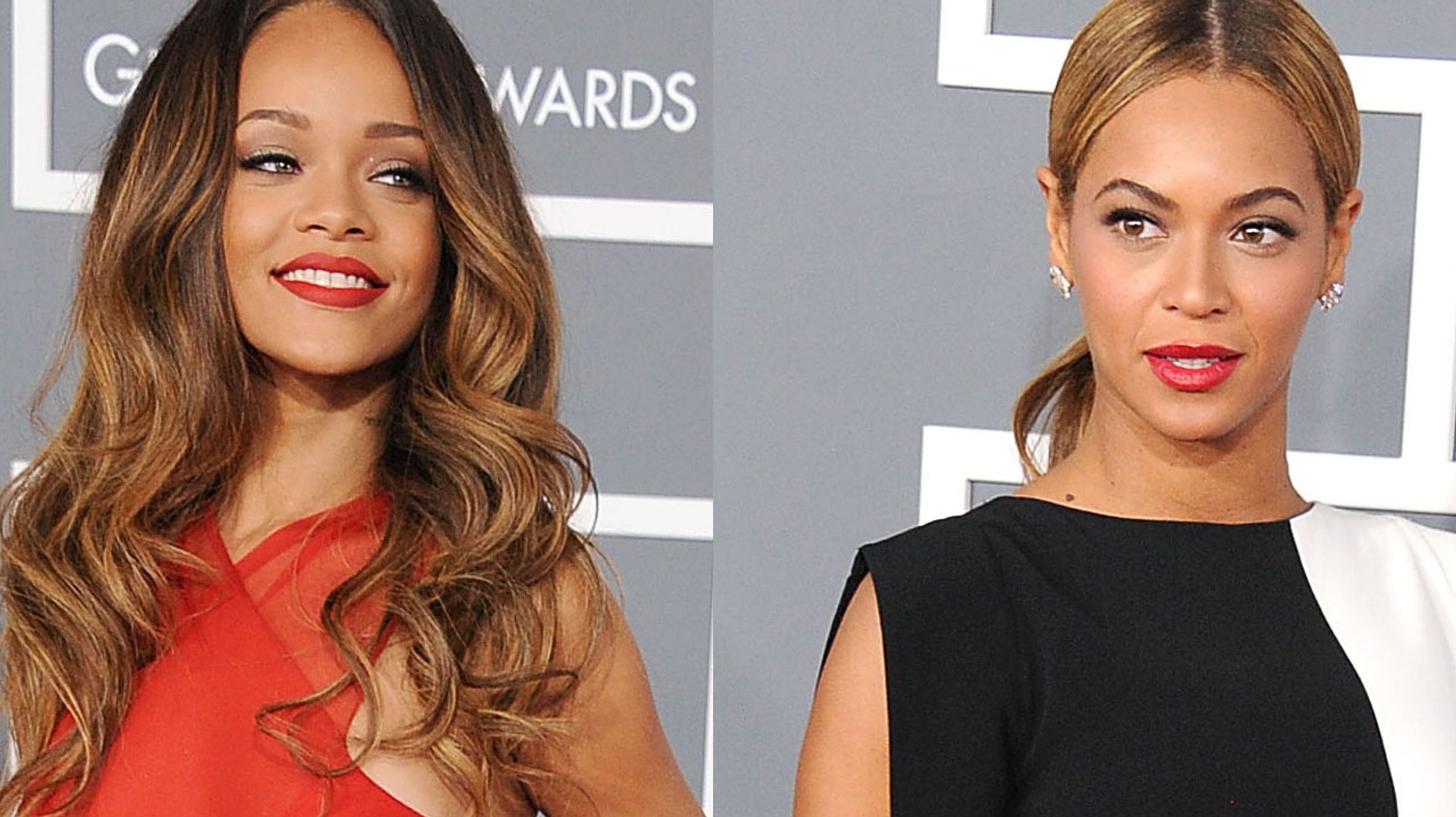 Beyoncé vs Rihanna Le match mode des Grammy Awards (Photos)