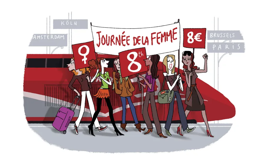 Journée de la femme : Des allers Thalys vendus à 8€ pour l’occasion !