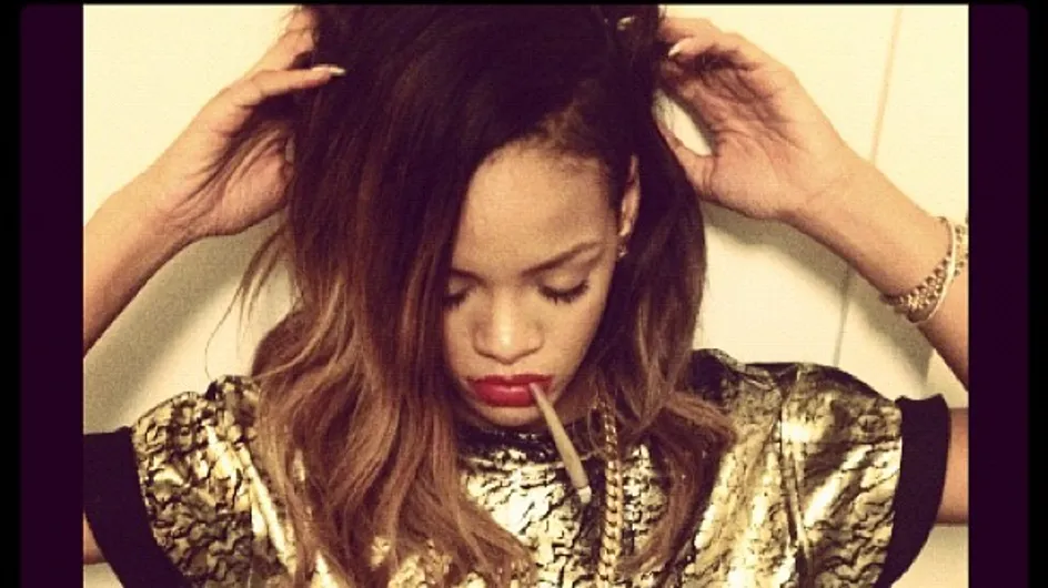 Rihanna : Pourquoi elle poste des photos d'elle fumant des joints