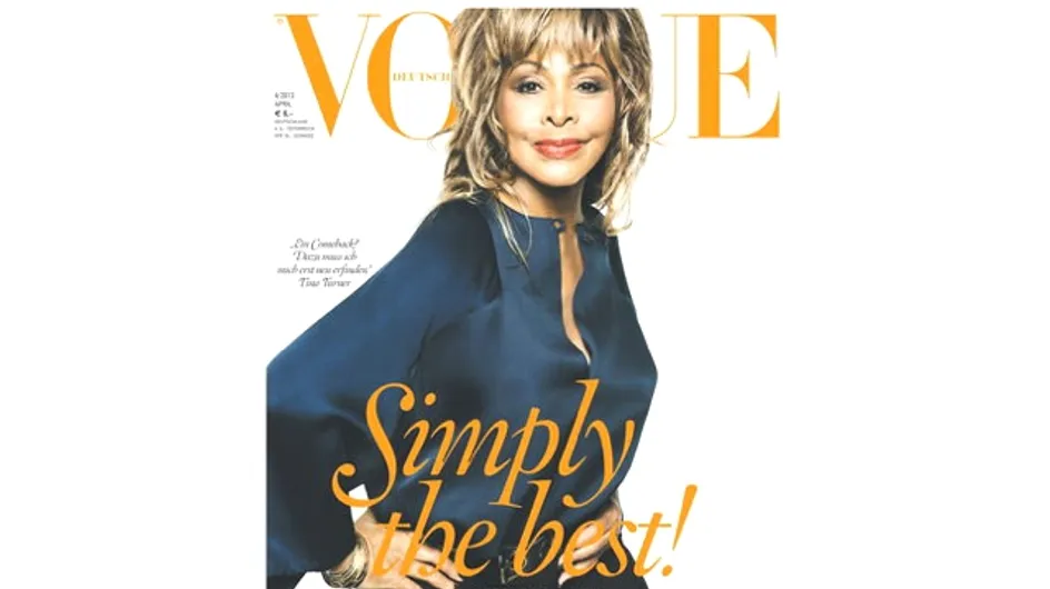 Tina Turner en couverture de Vogue à 73 ans !