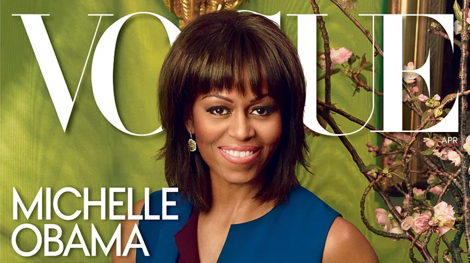 Michelle Obama : Radieuse mais photoshopée, en Une de Vogue