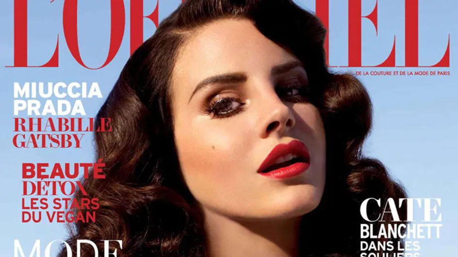 Lana Del Rey, éblouissante en couverture de L'Officiel