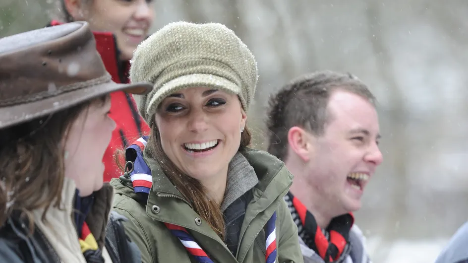 Kate Middleton : En visite chez les scouts !