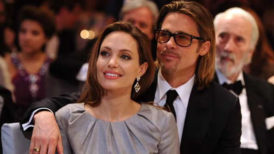 Angelina Jolie's gold ring sparks rumours she's already married Brad Pitt