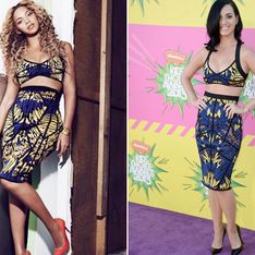 Beyoncé vs Katy Perry : Qui porte mieux la robe Hervé Léger ?