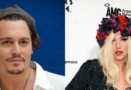 Ke$ha et Johnny Depp ont eu une relation sexuelle oculaire