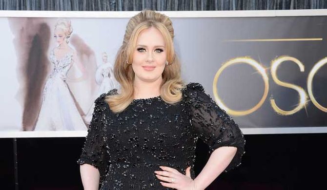 Adele at the Oscars
