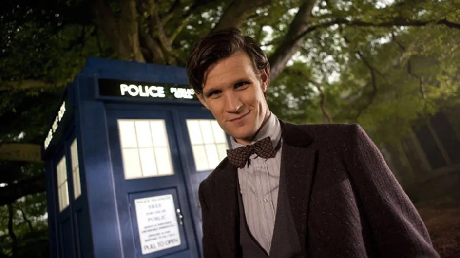 Doctor Who 50th anniversary: Matt Smith lands in Trafalgar Square