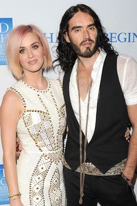 Katy Perry and Russell Brand