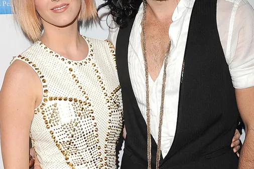 Katy Perry and Russell Brand