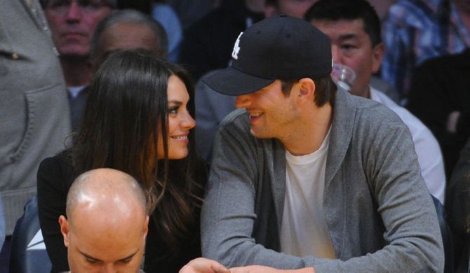Mila Kunis and Ashton Kutcher