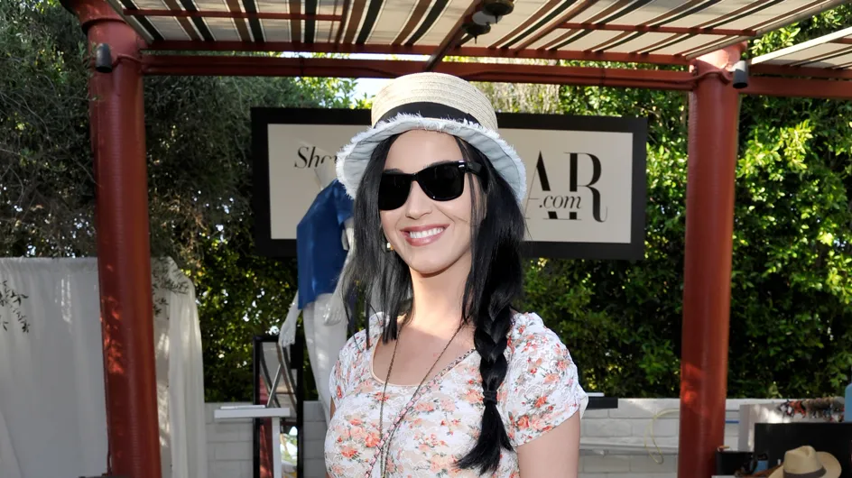 Katy Perry, son look bohème pour Coachella