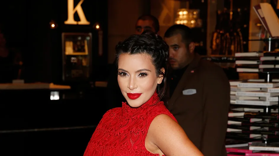 Kim Kardashian enceinte : Radieuse et fière de son ventre à Las Vegas (Photos)