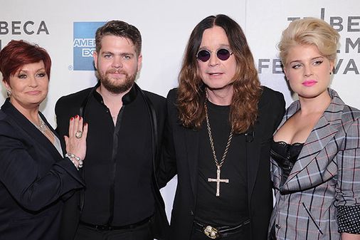 Sharon, Jack, Ozzy and Kelly Osbourne