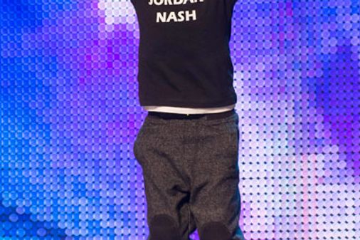 Jordan Nash performing on BGT 2013