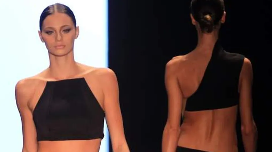 Fesses qui tombent et corps déformés par la maigreur à la Fashion Week de Rio