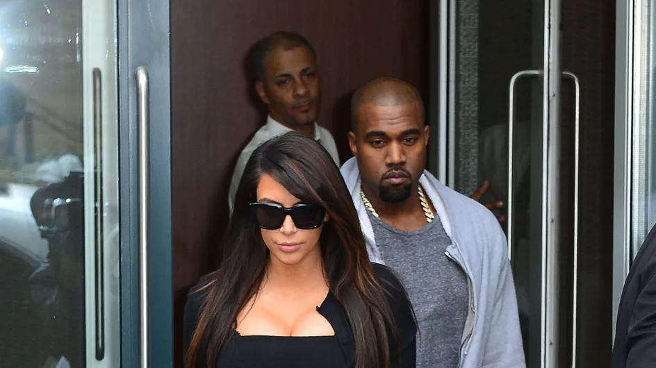 Kim Kardashian : Kanye West n'a pas l'air heureux de la revoir... (Photos et Vidéo)