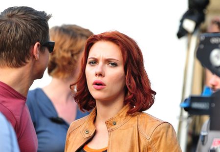 Scarlett Johansson : De nouveau rousse ! (Photos)