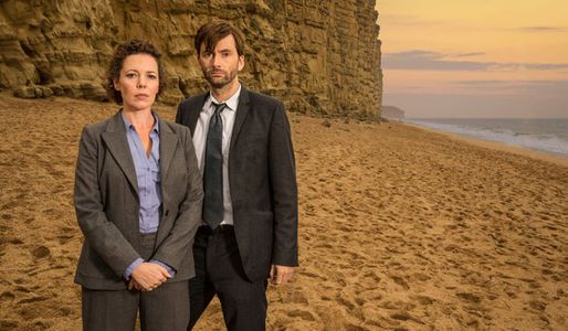 Olivia Coleman and David Tennant